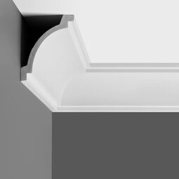 Dunin, Listwy Sufitowe, DUNIN WALLSTAR CAR-071 LISTWA GZYMSOWA GŁADKA 7.5X7.5X200 