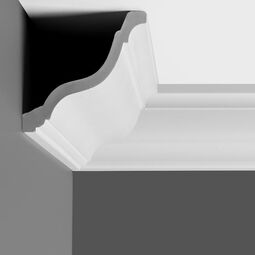 Dunin, Listwy Sufitowe, DUNIN WALLSTAR CET-081 LISTWA GZYMSOWA GŁADKA 8.2X8X200 