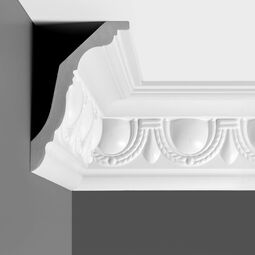 Dunin, Listwy Sufitowe, DUNIN WALLSTAR COG-131 LISTWA GZYMSOWA Z ORNAMENTEM 10X13.6X200 