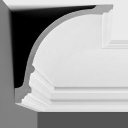 Dunin, Listwy Sufitowe, DUNIN WALLSTAR CTA-141 LISTWA GZYMSOWA GŁADKA 14.8X14.3X200 