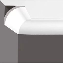 Dunin, Listwy Sufitowe, DUNIN WALLSTAR CAS-071 LISTWA GZYMSOWA GŁADKA 7.5X7.5X200 