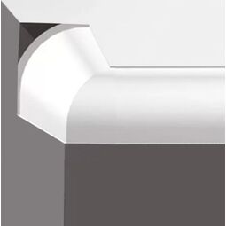 Dunin, Listwy Sufitowe, DUNIN WALLSTAR CAS-101 LISTWA GZYMSOWA GŁADKA 8X10X200 