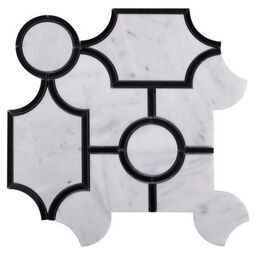 Dunin, Manorial, DUNIN CARRARA WHITE MANOR MOZAIKA KAMIENNA 30X30 