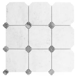Dunin, Manorial, DUNIN CARRARA OCTALUX 100 MOZAIKA 30.5X30.5 