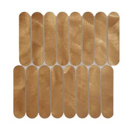 Dunin, Metallic, DUNIN ALLUMI PILLS BRASS GOLD MOZAIKA 29.2X29.4 