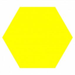 Dunin, Mini Panele 3d, DUNIN WALLSTAR HX-YELLOW PANEL ŚCIENNY 28X24X0.3 