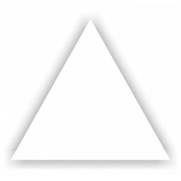 Dunin, Mini Panele 3d, DUNIN WALLSTAR TR-WHITE PANEL ŚCIENNY 25X21.6X3 