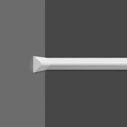 Dunin, Profile Dekoracyjne, DUNIN WALLSTAR PP-021 PROFIL DEKORACYJNY GŁADKI 2.2X0.9X200 