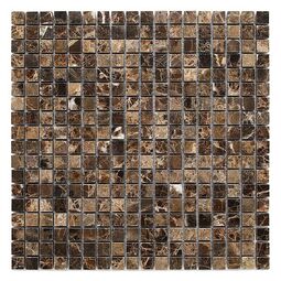 Dunin, Travertine Emperador, DUNIN EMPERADOR 15 MOZAIKA KAMIENNA 30.5X30.5 