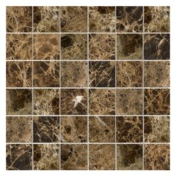 Dunin, Travertine Emperador, DUNIN EMPERADOR 48 MOZAIKA KAMIENNA 30.5X30.5 