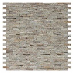 Dunin, Zen, DUNIN TRAVERTINE BRICK 30 MOZAIKA KAMIENNA 30.5X30.5 
