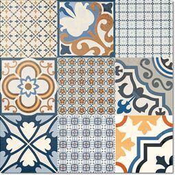 El Molino, Logos Jet, EL MOLINO LOGOS JET AZUL PŁYTKA PODŁOGOWA 58X58 