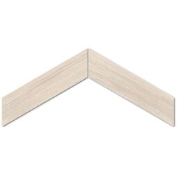 Emil Ceramica, Sleek Wood, EMIL CERAMICA ELEGANCE WOOD / SLEEK WOOD WHITE CHEVRON GRES 11X54 