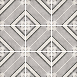 Equipe Ceramicas, Art Nouveau, EQUIPE ART NOUVEAU INSPIRE GREY GRES DEKOR 20X20 (24415) 