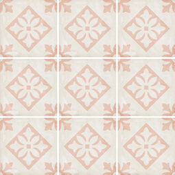 Equipe Ceramicas, Art Nouveau, EQUIPE ART NOUVEAU PADUA PINK GRES DEKOR 20X20 (24407) 