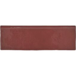 Equipe Ceramicas, Artisan, EQUIPE ARTISAN BURGUNDY BULLNOSE 6.5X20 (24477) 