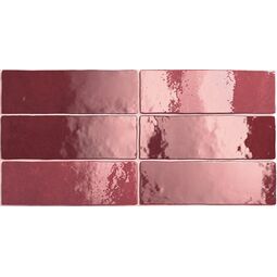 Equipe Ceramicas, Artisan, EQUIPE ARTISAN BURGUNDY PŁYTKA ŚCIENNA 6.5X20 (24467) 