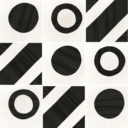 Equipe Ceramicas, Caprice Deco, EQUIPE CAPRICE DECO BALANCE B&W GRES 20X20 (22121) 