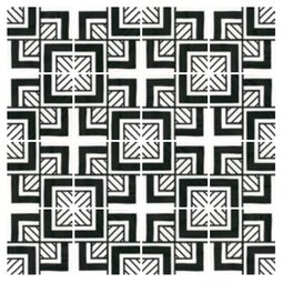 Equipe Ceramicas, Caprice Deco, EQUIPE CAPRICE DECO METROPOLITAN B&W GRES 20X20 (22125) 