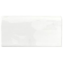 Equipe Ceramicas, Cottage, EQUIPE BLANCO BRILLO BULLNOSE 7.5X15 (21991) 
