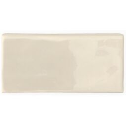 Equipe Ceramicas, Cottage, EQUIPE CREAM BRILLO BULLNOSE 7.5X15 (21997) 