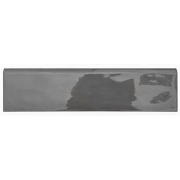 Equipe Ceramicas, Cottage, EQUIPE GRIS OSCURO BRILLO BULLNOSE 7.5X30 (22056) 