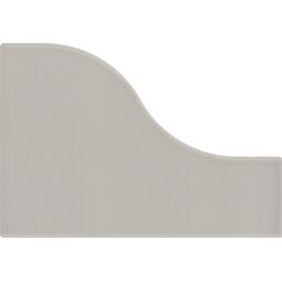 Equipe Ceramicas, Curve, EQUIPE CURVE GREY MATT PŁYTKA ŚCIENNA 8.3X12 (28857) 