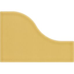 Equipe Ceramicas, Curve, EQUIPE CURVE YELLOW MATT PŁYTKA ŚCIENNA 8.3X12 (28859) 