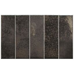 Equipe Ceramicas, Bohemian, EQUIPE BOHEMIAN CHARCOAL PŁYTKA ŚCIENNA 6X18.6 (32343) 