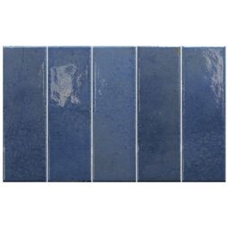 Equipe Ceramicas, Bohemian, EQUIPE BOHEMIAN DARK BLUE PŁYTKA ŚCIENNA 6X18.6 (32341) 