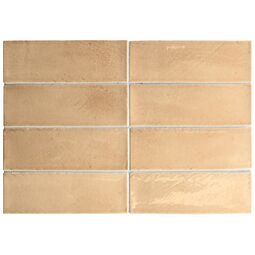 Equipe Ceramicas, Miyako, EQUIPE MIYAKO GOLDEN OCHRE GLOSS PŁYTKA ŚCIENNA 5X15 (32326) 