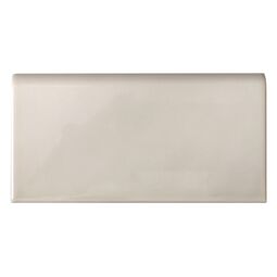 Equipe Ceramicas, Evolution, EQUIPE GREIGE BRILLO BULLNOSE 7.5X15 (23388) 