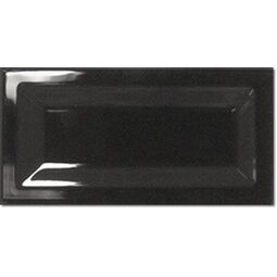 Equipe Ceramicas, Evolution, EQUIPE INMETRO BLACK PŁYTKA ŚCIENNA 7.5X15 (22001) 