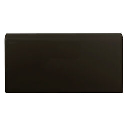 Equipe Ceramicas, Evolution, EQUIPE NEGRO BRILLO BULLNOSE 7.5X15 (20973) 