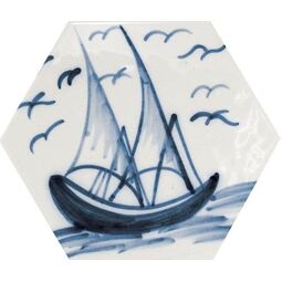 Equipe Ceramicas, Hexatile, EQUIPE HEXATILE LISBOA PATCHWORK DEKOR 17.5X20 (23216) 