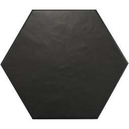 Equipe Ceramicas, Hexatile, EQUIPE HEXATILE NEGRO MATE GRES 17.5X20 (20338) 