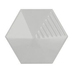 Equipe Ceramicas, Magical 3, EQUIPE UMBRELLA LIGHT GREY PŁYTKA ŚCIENNA 12.4X10.7 (23070) 