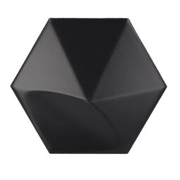 Equipe Ceramicas, Magical 3, EQUIPE OBERLAND BLACK MATT PŁYTKA ŚCIENNA 12.4X10.7 (24430) 