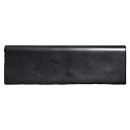 Equipe Ceramicas, Magma, EQUIPE MAGMA BLACK COAL BULLNOSE 6.5X20 (24992) 