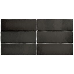 Equipe Ceramicas, Magma, EQUIPE MAGMA BLACK COAL PŁYTKA ŚCIENNA 6.5X20 (24962) 