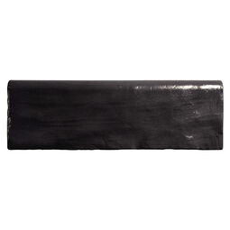 Equipe Ceramicas, Mallorca, EQUIPE MALLORCA BLACK BULLNOSE 6.5X20 (23280) 