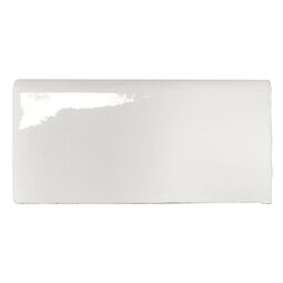 Equipe Ceramicas, Masia, EQUIPE BLANCO BRILLO CRACKLE BULLNOSE 7.5X15 (21131) 