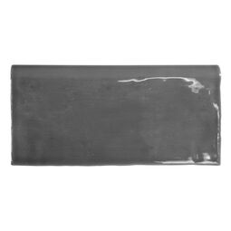 Equipe Ceramicas, Masia, EQUIPE GRIS OSCURO BRILLO BULLNOSE 7.5X15 (21613) 