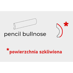 Equipe Ceramicas, Masia, EQUIPE GRIS OSCURO CRACKLE PENCIL BULLNOSE 3X15 (23307) 