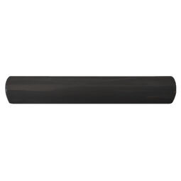 Equipe Ceramicas, Metro, EQUIPE BLACK PENCIL BULLNOSE 3X20 (23124) 