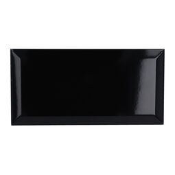 Equipe Ceramicas, Metro, EQUIPE METRO BLACK PŁYTKA ŚCIENNA 10X20 (14027) 