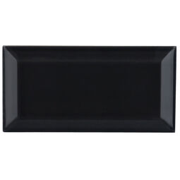Equipe Ceramicas, Metro, EQUIPE METRO BLACK PŁYTKA ŚCIENNA 7.5X15 (12736) 