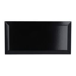 Equipe Ceramicas, Metro, EQUIPE METRO BLACK MATT PŁYTKA ŚCIENNA 10X20 (20124) 