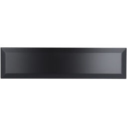 Equipe Ceramicas, Metro, EQUIPE METRO BLACK MATT PŁYTKA ŚCIENNA 7.5X30 (14250) 