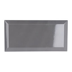 Equipe Ceramicas, Metro, EQUIPE METRO DARK GREY PŁYTKA ŚCIENNA 10X20 (20996) 